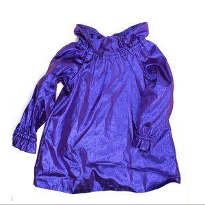 Retro Vtg Girls Iridescent Handmade Tunic